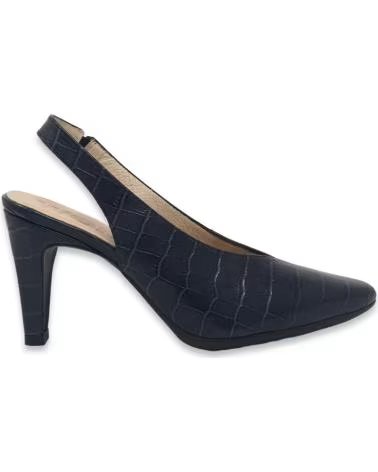 WONDERS ZAPATOS DE TACÓN WONDERS PARA MUJER EN PIEL NEGRA NEGRO