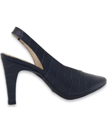 WONDERS ZAPATOS DE TACÓN WONDERS PARA MUJER EN PIEL NEGRA NEGRO