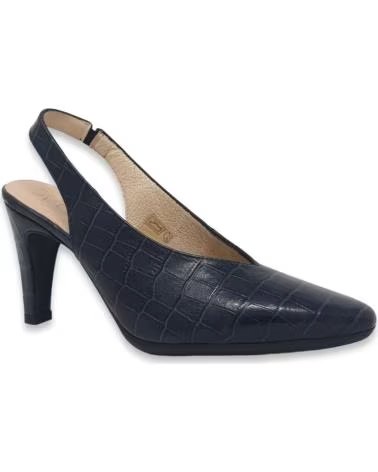 WONDERS ZAPATOS DE TACÓN WONDERS PARA MUJER EN PIEL NEGRA NEGRO
