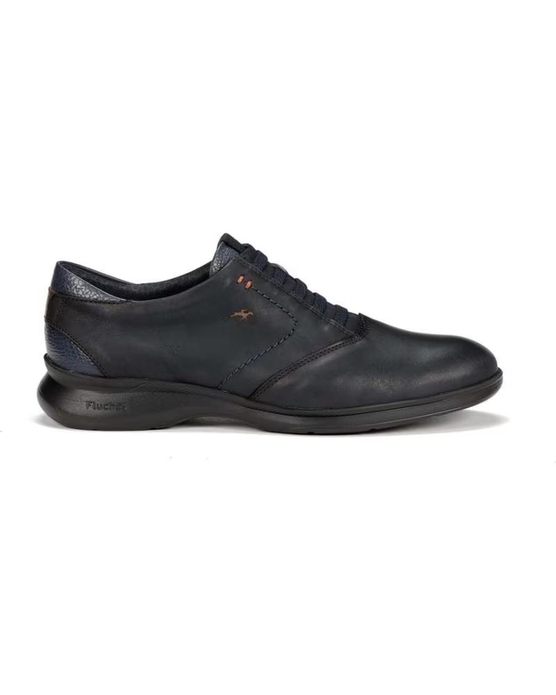 FLUCHOS FLUCHOS HERRENSCHUHE AUS LEDER BLAU AZUL