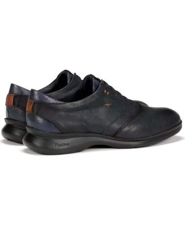 FLUCHOS FLUCHOS HERRENSCHUHE AUS LEDER BLAU AZUL