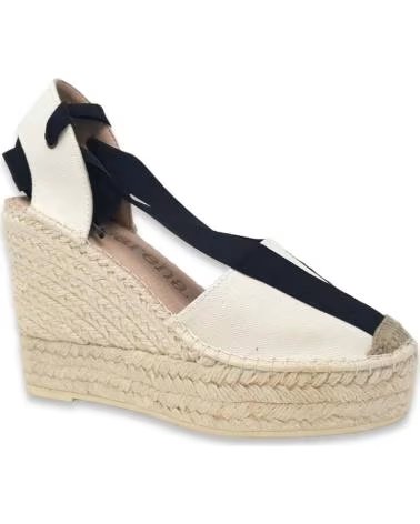 MACARENA SANDALIAS DE PLATAFORMA EN PARA MUJER BEIGE