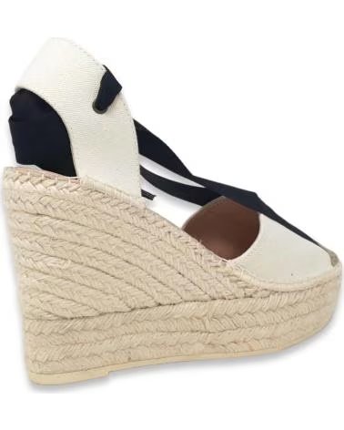 MACARENA SANDALIAS DE PLATAFORMA EN PARA MUJER BEIGE