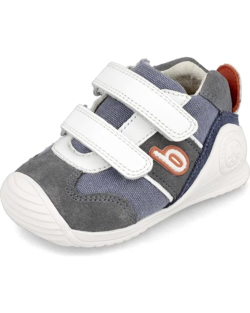 Neonato per Bambina e Bambino GARVALIN SCARPE SPORTIVE GARVALÍN PER NEONATO BLU CON DOPPIA CHIUSURA IN VELCRO AZUL