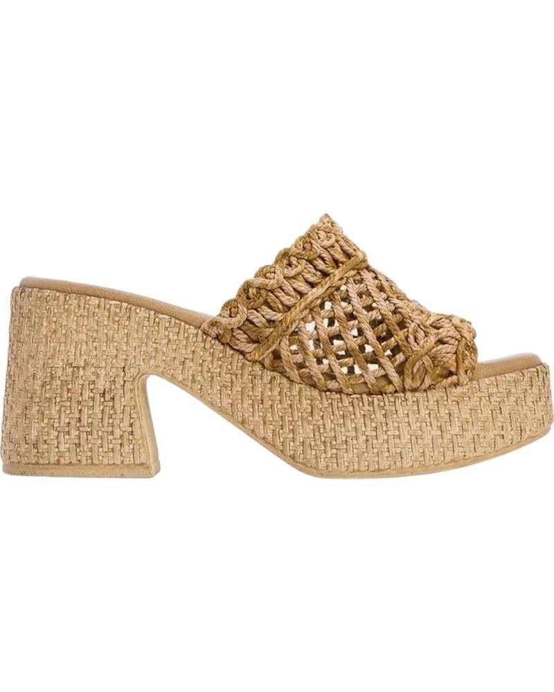 PORRONET SANDÁLIAS DE SALTO PORRONET EM ESPADARTE PARA MULHER MARRON