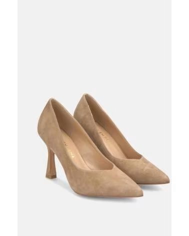 ALMA EN PENA ALMA EN PENA PUMPS FÜR DAMEN AUS WILDLEDER IN BEIGE BEIGE