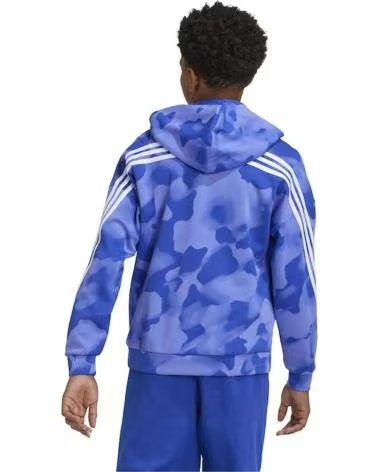 ADIDAS SUDADERA CON CAPUCHA EN PARA NINOS UNISEX AZUL