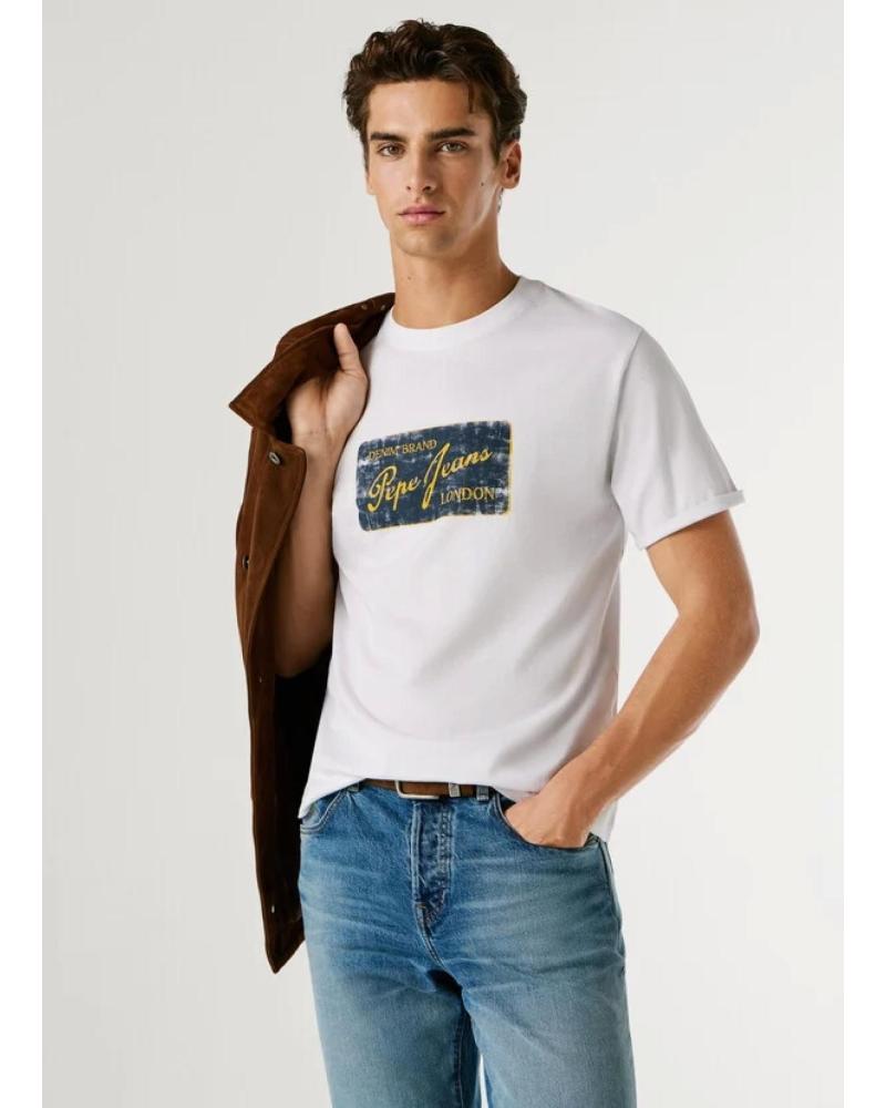 PEPE JEANS CAMISETAS DE CHICO PM5010317 BLANCO