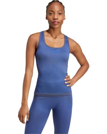 ADIDAS CAMISETA DE TIRANTES EN PARA MUJER AZUL