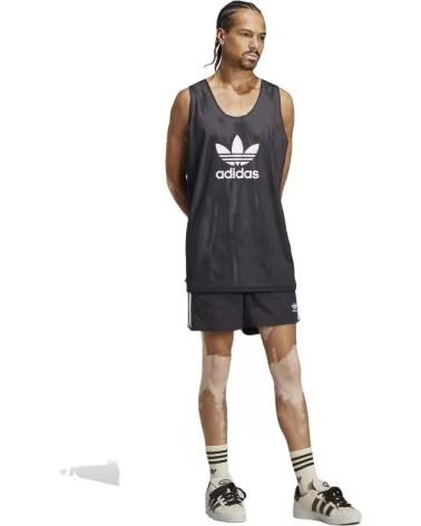 ADIDAS PANTALONCINI 3-STRIPES DA UOMO NEGRO