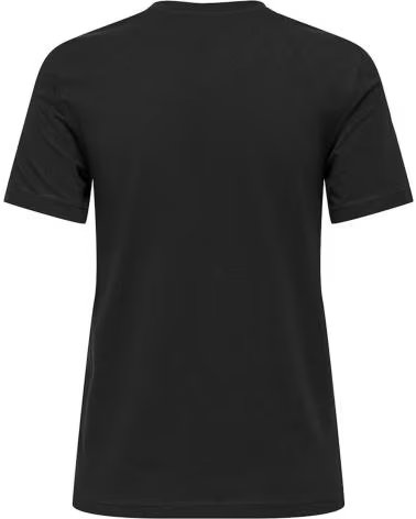 ONLY CAMISETA DE MANGA CORTA NEGRA CON ESTAMPADO GRÁFICO PARA MUJER NEGRO