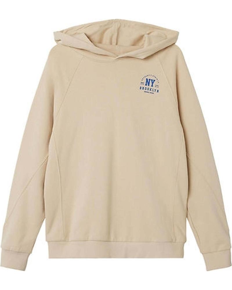 NAME IT SUDADERA CON CAPUCHA PARA NIÑOS NAME IT BEIGE