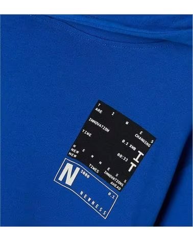 NAME IT FELPA CON CAPPUCCIO NAME IT PER BAMBINI BLU AZUL