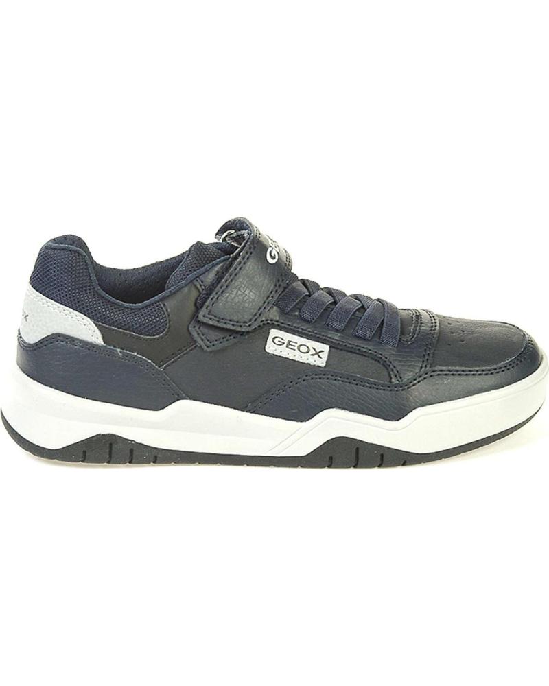 Scarpe sport per Bambino GEOX J167RB 0FEFU C0832 -GRIS MARINO