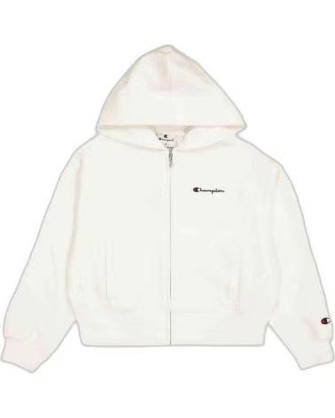 CHAMPION CHAMPION KAPUZENPULLOVER FÜR MÄDCHEN BLANCO