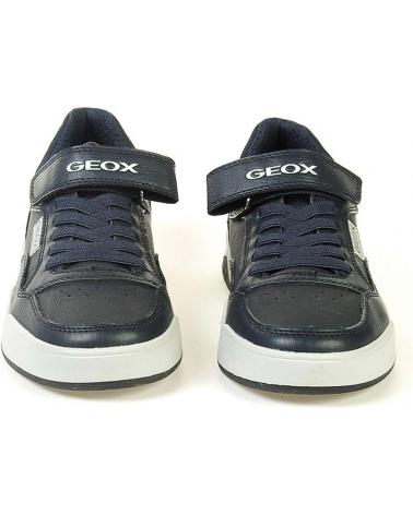 Scarpe sport per Bambino GEOX J167RB 0FEFU C0832 -GRIS MARINO