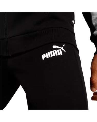 PUMA CONJUNTO DEPORTIVO PUMA ESSENTIALS CON CAPUCHA PARA HOMBRE NEGRO