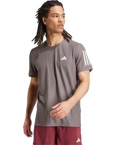 ADIDAS MAGLIETTA SPORTIVA A MANICHE CORTE CON TECNOLOGIA AEROREADY GRIS