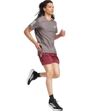 ADIDAS MAGLIETTA SPORTIVA A MANICHE CORTE CON TECNOLOGIA AEROREADY GRIS