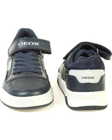 Scarpe sport per Bambino GEOX J167RB 0FEFU C0832 -GRIS MARINO