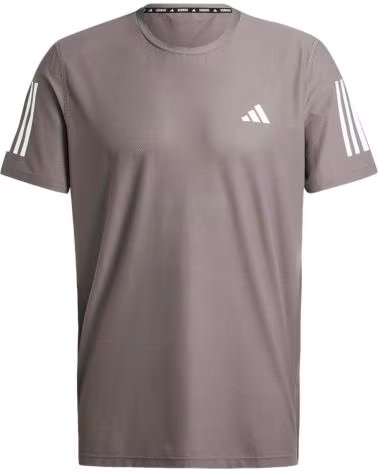 ADIDAS MAGLIETTA SPORTIVA A MANICHE CORTE CON TECNOLOGIA AEROREADY GRIS