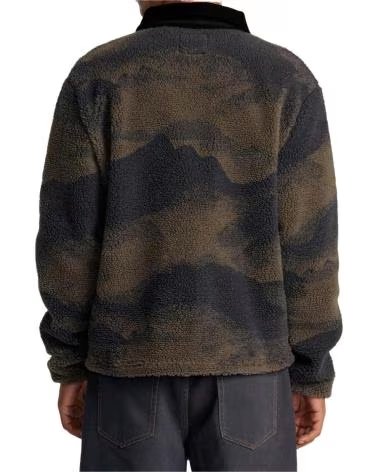 RVCA CHAQUETA RVCA AVYFT00387-BN4 DE BORREGUILLO CAMUFLAJE VERDE
