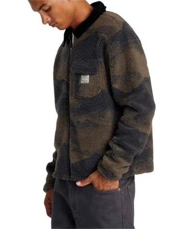 RVCA CHAQUETA RVCA AVYFT00387-BN4 DE BORREGUILLO CAMUFLAJE VERDE