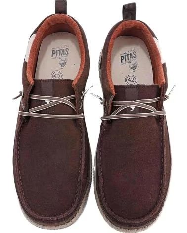WALK IN PITAS SCARPE CASUAL DA UOMO WALK IN PITAS MARRONE MARRON