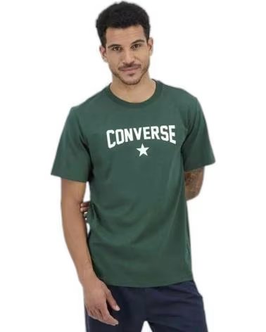 CONVERSE CAMISETA DE MANGA CORTA EN PARA HOMBRE VERDE