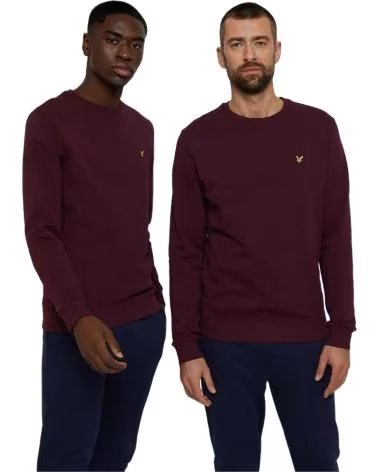 FELPA LYLE SCOTT DA UOMO ROJO