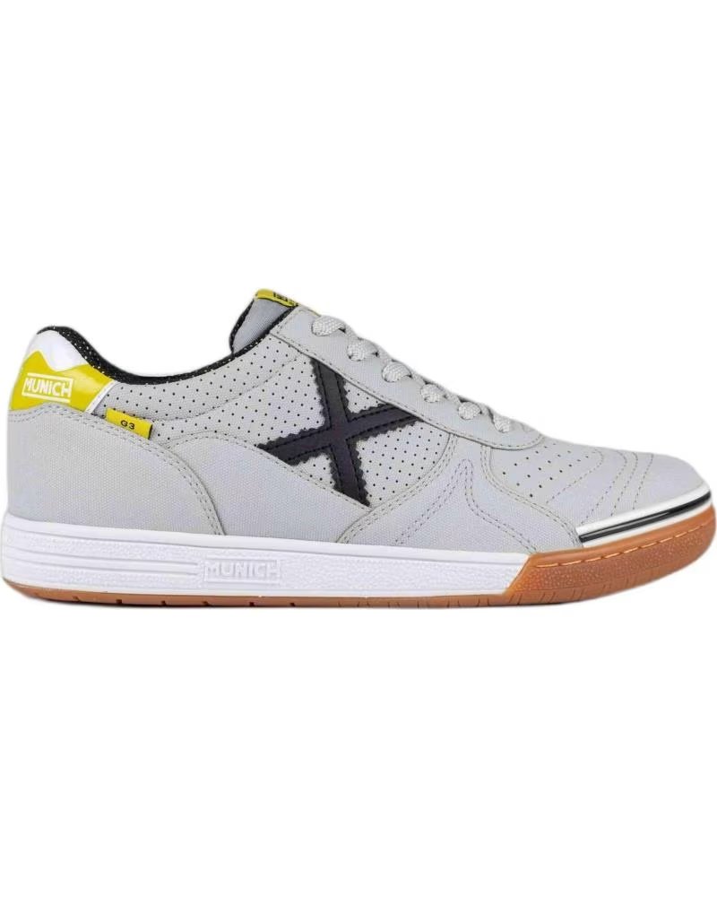 MUNICH BOTAS DE FÚTBOL SALA MUNICH PARA HOMBRE GRIS