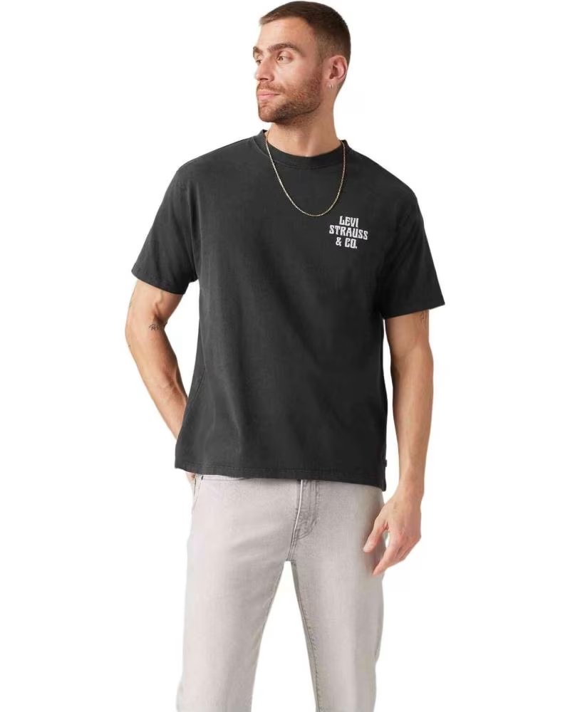 LEVIS LEVI´S MEN´S SHORT SLEEVE GRAPHIC T-SHIRT NEGRO