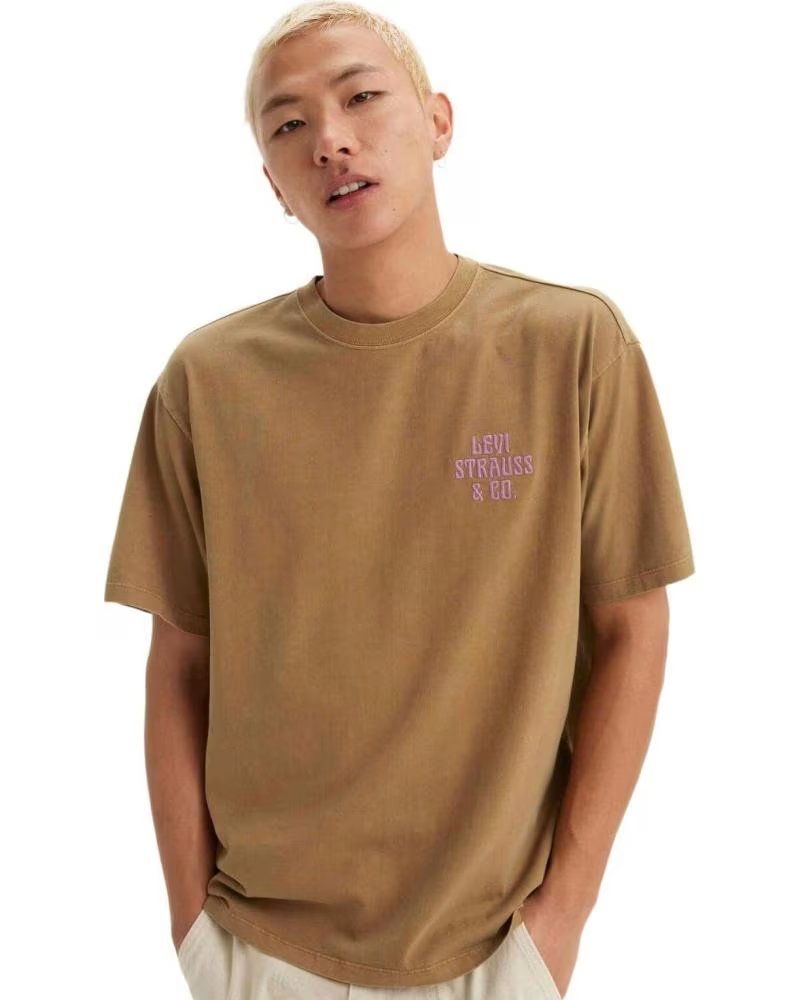 LEVIS LEVI´S MEN´S SHORT SLEEVE T-SHIRT MARRON