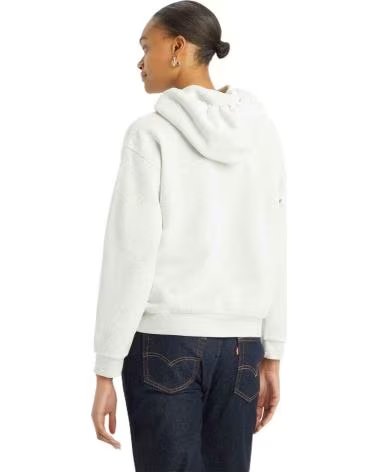 LEVIS SUDADERA CON CAPUCHA A59430021 PARA MUJER BLANCO