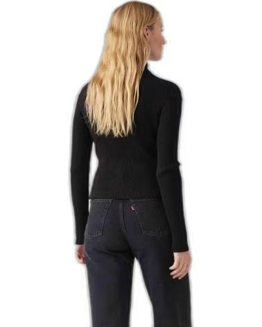 LEVIS MAGLIONE LEVI´S A COLLO ALTO DA UOMO IN NERO NEGRO