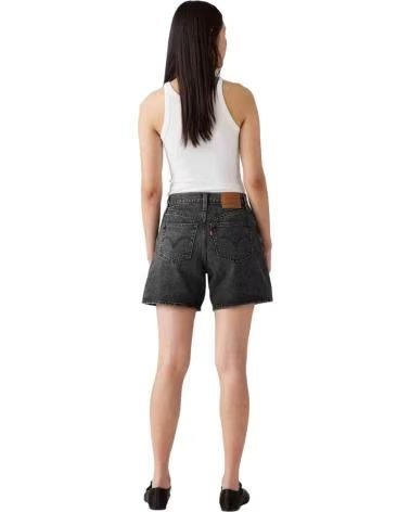SHORT EN JEAN LEVI´S NOIR FEMME NEGRO