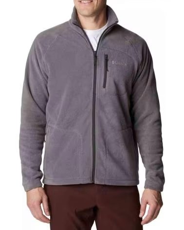 COLUMBIA CASACO POLAR COM FECHO INTEGRAL GRIS
