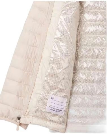 COLUMBIA VESTE MATELASSÉE À CAPUCHE BEIGE