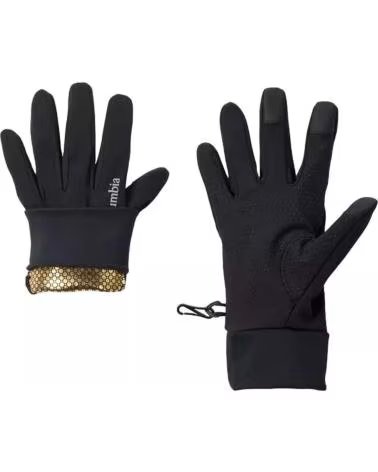 COLUMBIA LUVAS COLUMBIA FEMININAS, PRETAS NEGRO