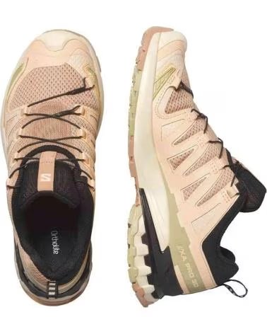 SALOMON L47589100 LAUFSCHUHE FÜR DAMEN BEIGE