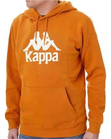 KAPPA SUDADERA CON CAPUCHA EN PARA HOMBRE VERDE
