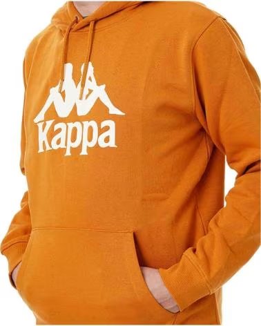 KAPPA SUDADERA CON CAPUCHA EN PARA HOMBRE VERDE