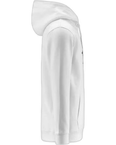 KAPPA SUDADERA CON CAPUCHA EN PARA HOMBRE BLANCO