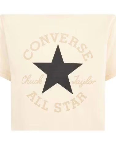CONVERSE CAMISETA DE MANGA CORTA EN PARA NINOS UNISEX BLANCO