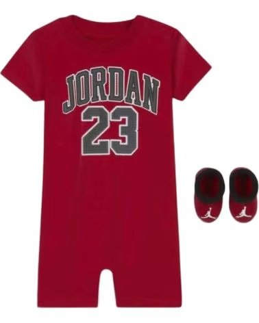 JORDAN COMPLETO NEONATO JORDAN "WHY NOT", ROSSO ROJO