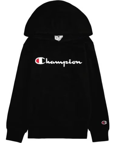 CHAMPION MOLETOM COM CAPUZ CHAMPION UNISSEX PRETO INFANTIL NEGRO