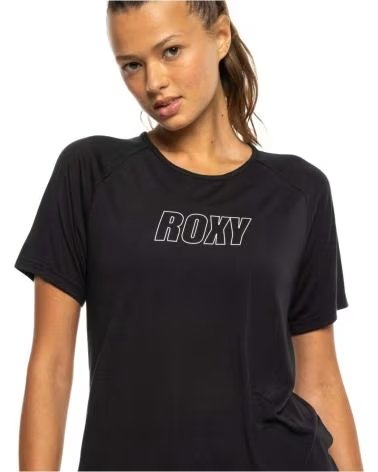ROXY ROXY EVD FLOW TEE T-SHIRT FÜR DAMEN NEGRO