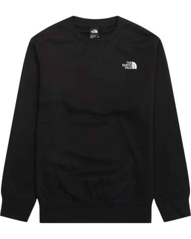 THE NORTH FACE FELPA NERA THE NORTH FACE DA UOMO NEGRO