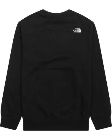 THE NORTH FACE FELPA NERA THE NORTH FACE DA UOMO NEGRO