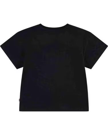 LEVIS LEVI´S MÄDCHEN T-SHIRT KURZARM SCHWARZ MIT ROSE NEGRO